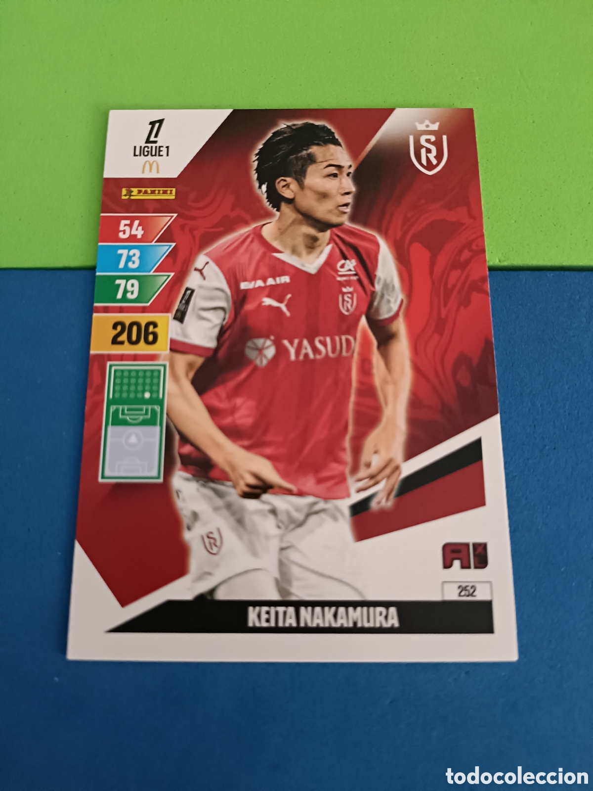 Cromos de F&uacute;tbol: LIGUE 1 FRANCIA FRANCE ADRENALYN XL 24 25 2024 2025 - 252 Nakamura