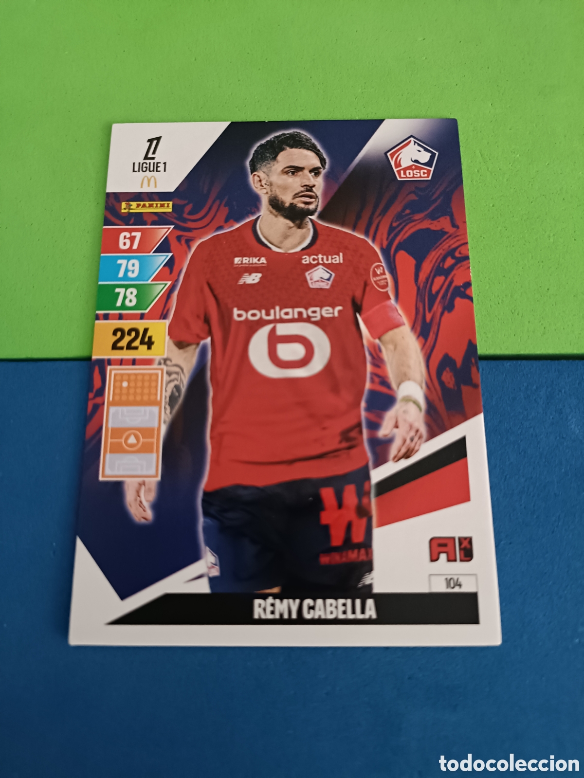 Cromos de F&uacute;tbol: LIGUE 1 FRANCIA FRANCE ADRENALYN XL 24 25 2024 2025 - 104 Cabella