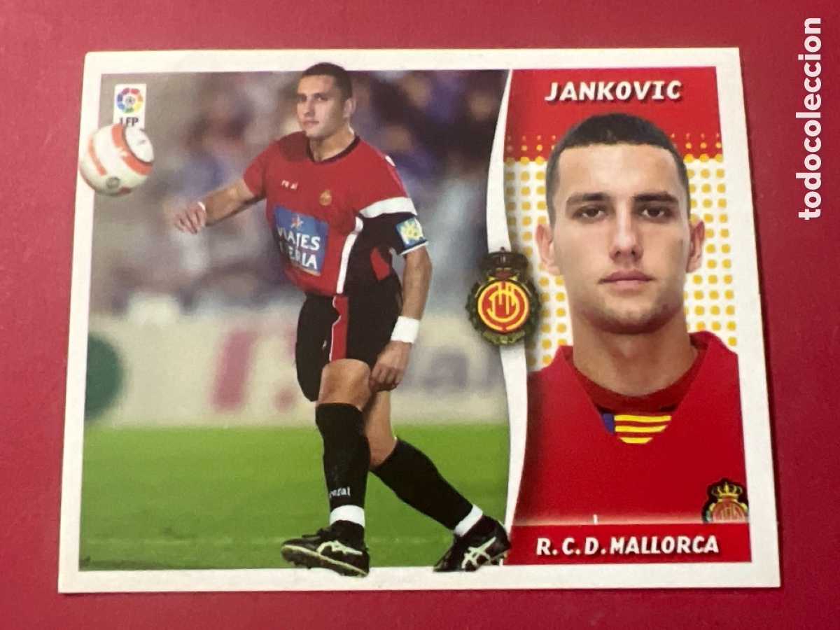 Cartes &agrave; collectionner de Football: C4338. Liga este 2006 2007 06 07 panini Jankovic coloca Mallorca