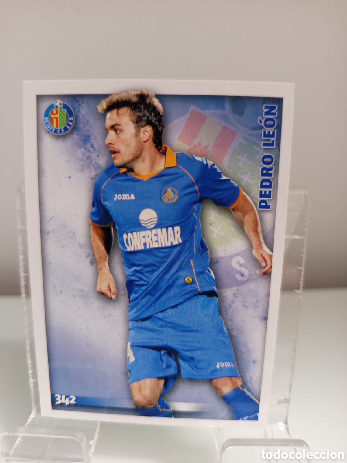 Cromos de F&uacute;tbol: ❇️ CROMO ⚽ PEDRO LE&Oacute;N GETAFE 342 FICHAS LIGA 2015 14 15 2014 2015 MUNDICROMO ❇️
