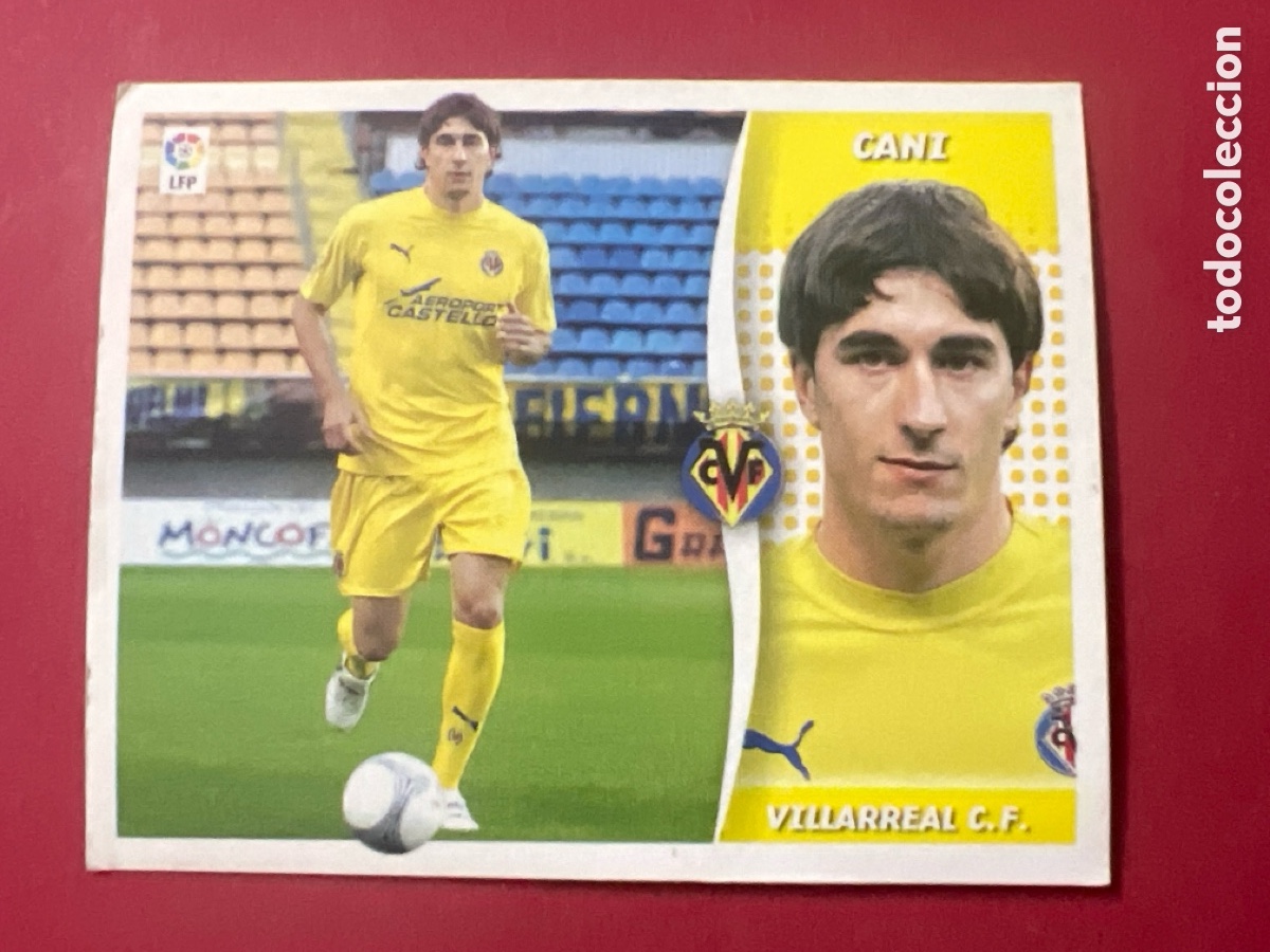 Cartes &agrave; collectionner de Football: C4340. CANI (Villarreal CF). Liga 2006 2007 06 07 Colecciones ESTE (Panini)