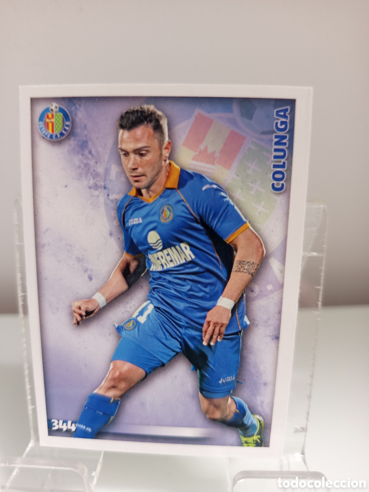Cromos de F&uacute;tbol: ❇️ CROMO ⚽ COLUNGA GETAFE 344 FICHAS LIGA 2015 14 15 2014 2015 MUNDICROMO ❇️
