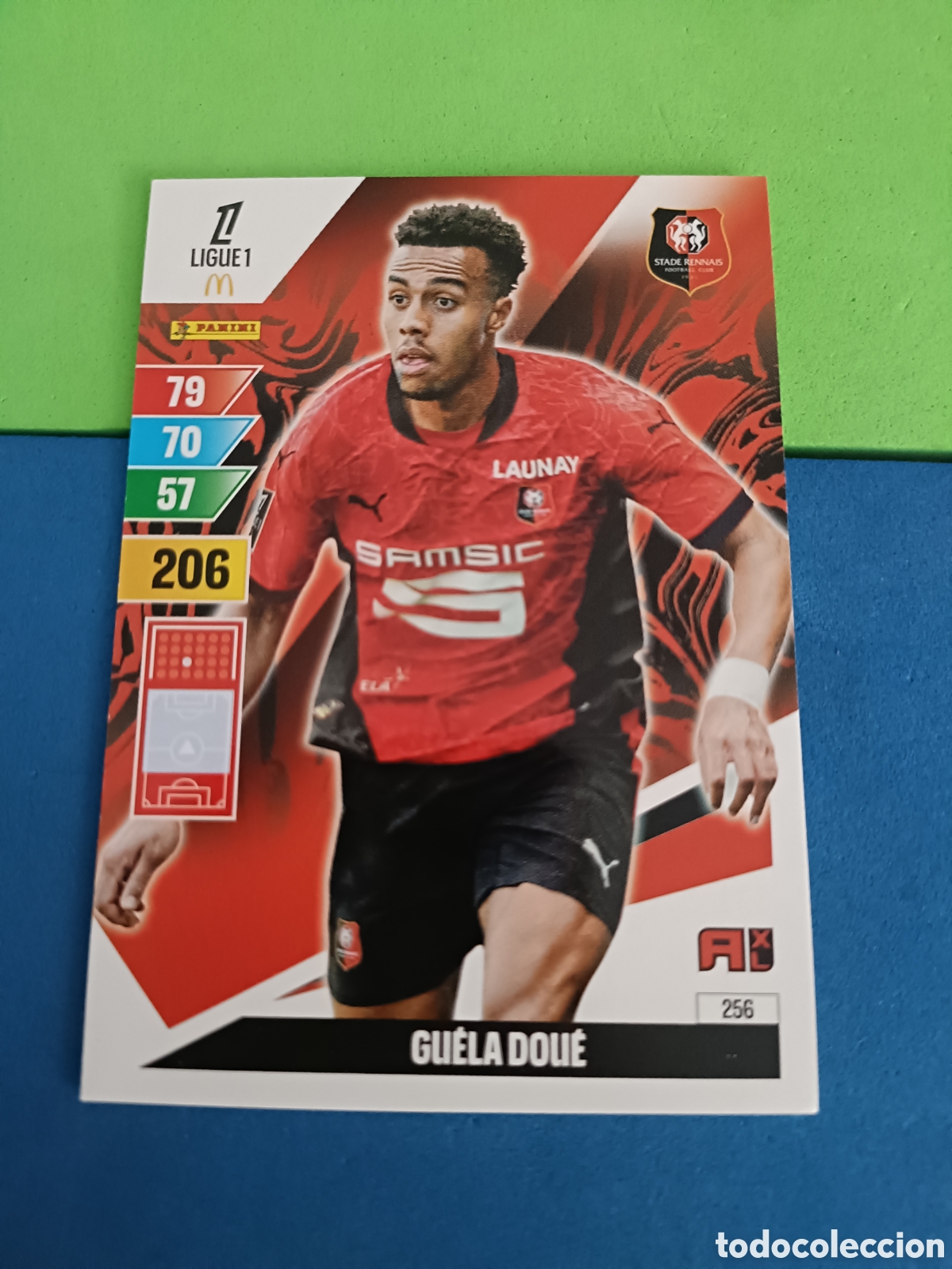Cromos de F&uacute;tbol: LIGUE 1 FRANCIA FRANCE ADRENALYN XL 24 25 2024 2025 - 256 Doue