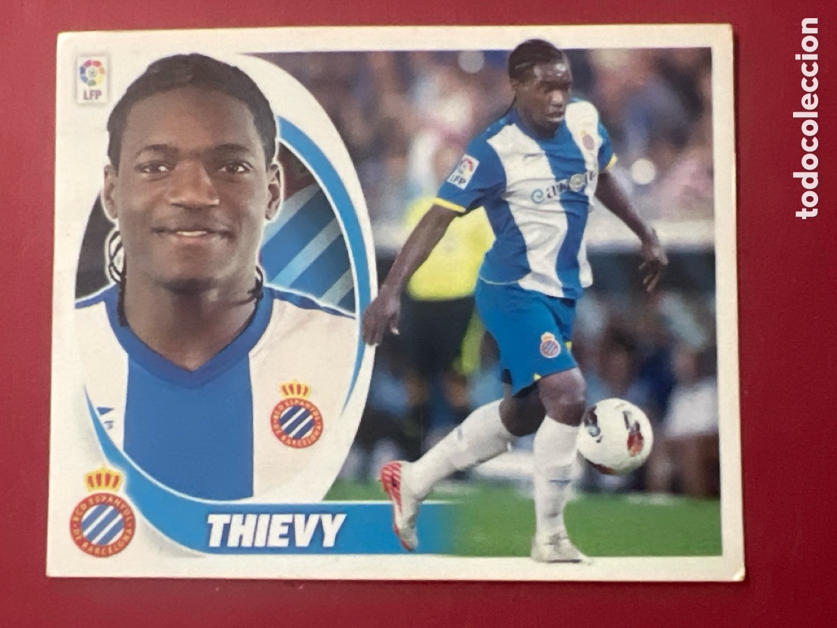 Cartes &agrave; collectionner de Football: C4342. THIEVY n&ordm; 15 B ESPANYOL LIGA ESTE 2012 2013 PANINI 12 13 SIN PEGAR