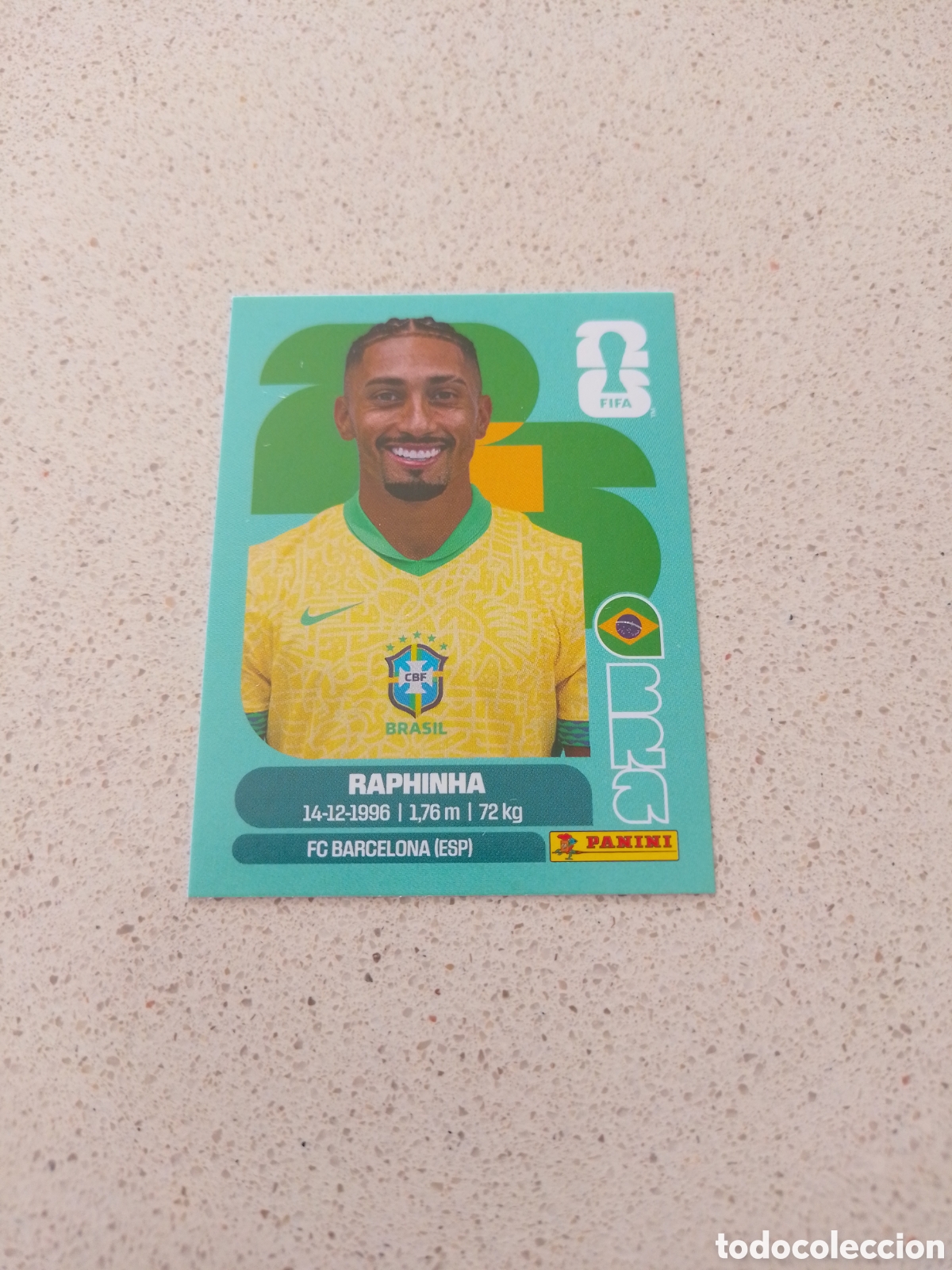 Cromos de Futebol: CROMO N&Uacute;MERO 19 RAPHINHA BRASIL. MUNDIAL 2026. PANINI