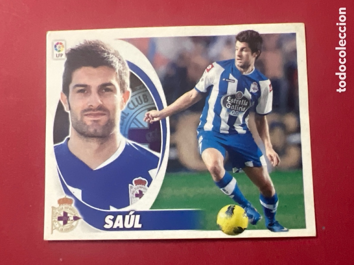Cromos de F&uacute;tbol: C4344. CROMO ESTE PANINI LIGA 2012 - 13 (12 13) - N&ordm; 13 - SA&Uacute;L - DEPORTIVO DE LA CORU&Ntilde;A