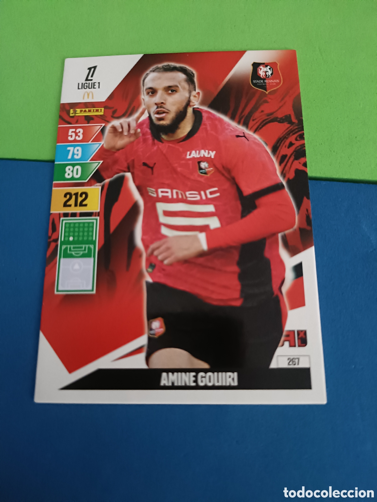Cromos de F&uacute;tbol: LIGUE 1 FRANCIA FRANCE ADRENALYN XL 24 25 2024 2025 - 267 Gouiri