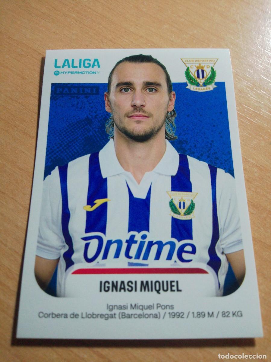 Cromos de F&uacute;tbol: 273 B IGNASI MIQUEL DEL LEGANES 2&ordf; DIVISION HYPERMOTION 25 26 PANINI 2025 2026