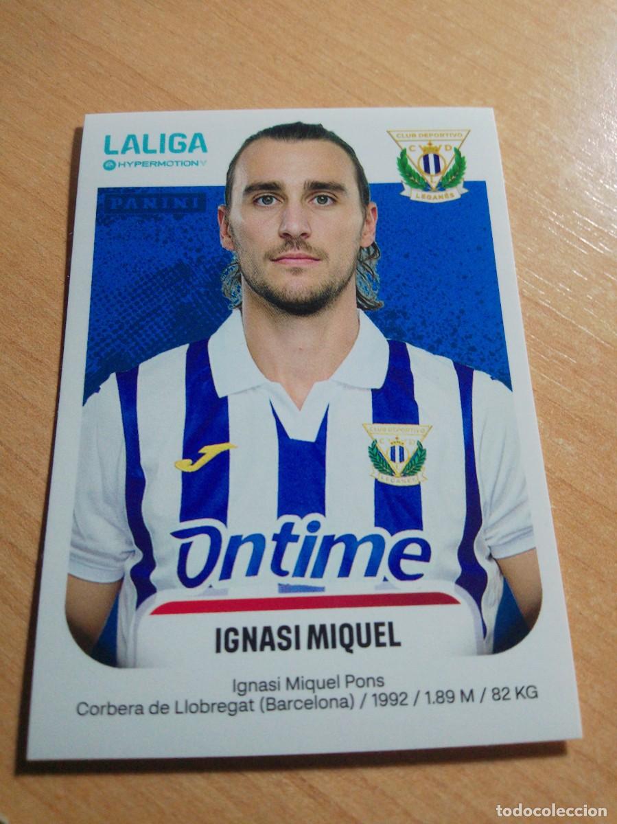 Cromos de F&uacute;tbol: 273 B IGNASI MIQUEL DEL LEGANES 2&ordf; DIVISION HYPERMOTION 25 26 PANINI 2025 2026