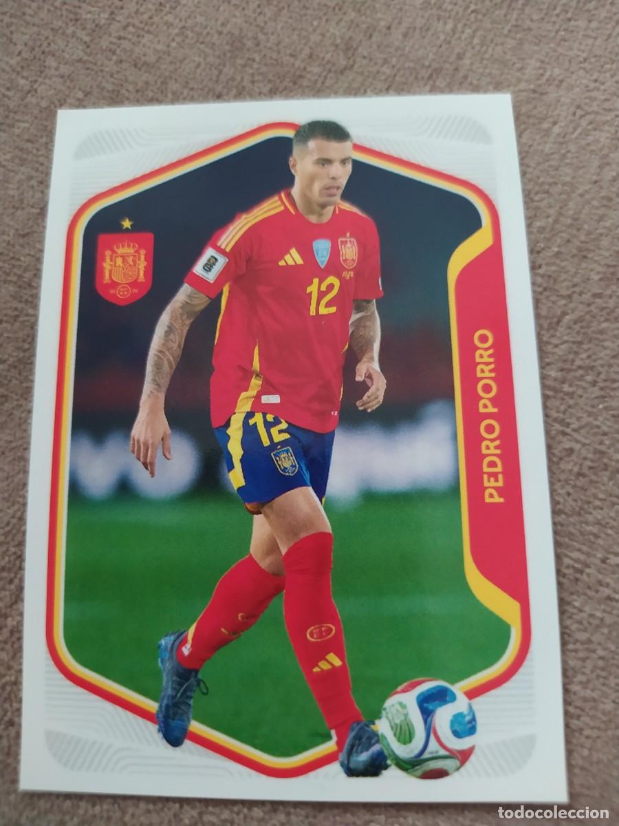 Cromos de F&uacute;tbol: Pegatina 14 Pedro Porro Espa&ntilde;a Mundial 2026 Carrefour Panini