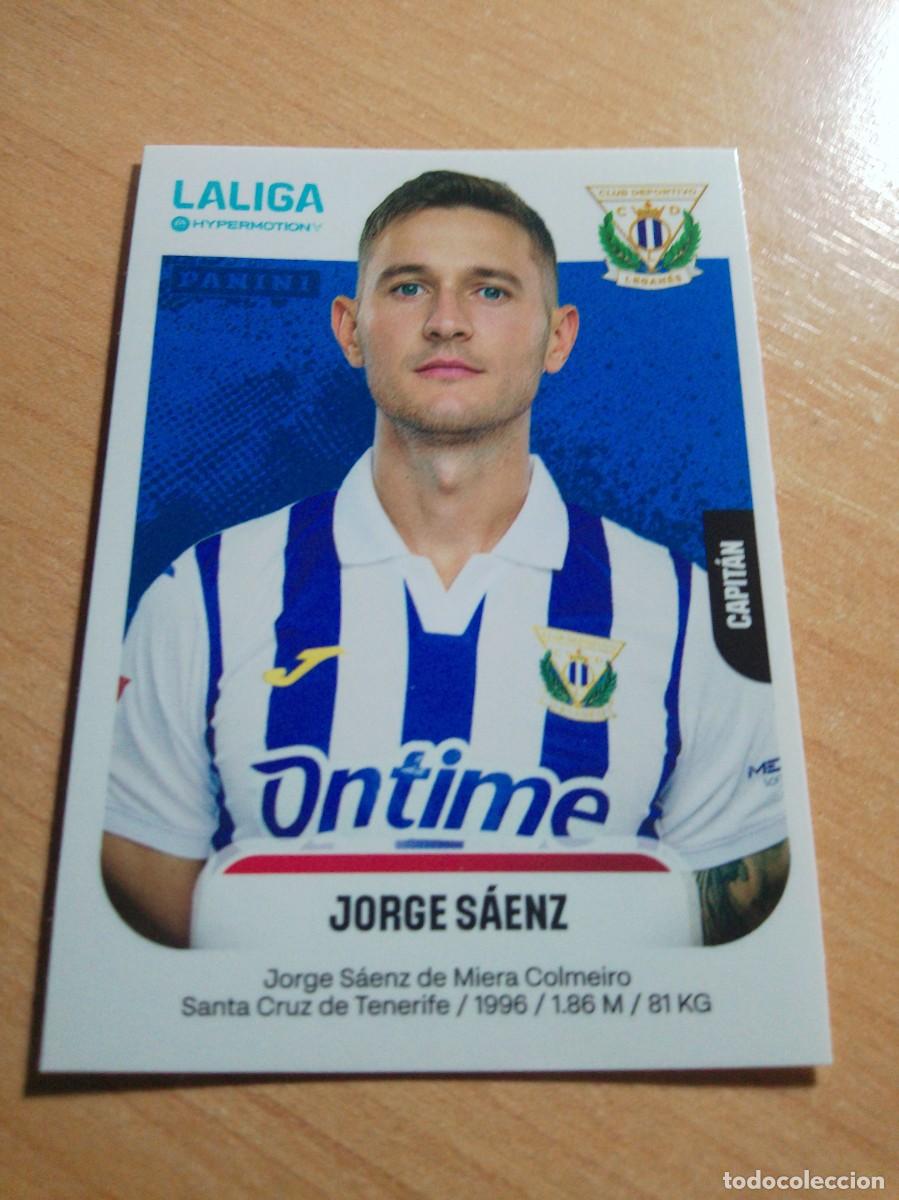 Cromos de F&uacute;tbol: 275 JORGE S&Aacute;ENZ DEL LEGANES 2&ordf; DIVISION HYPERMOTION 25 26 PANINI 2025 2026