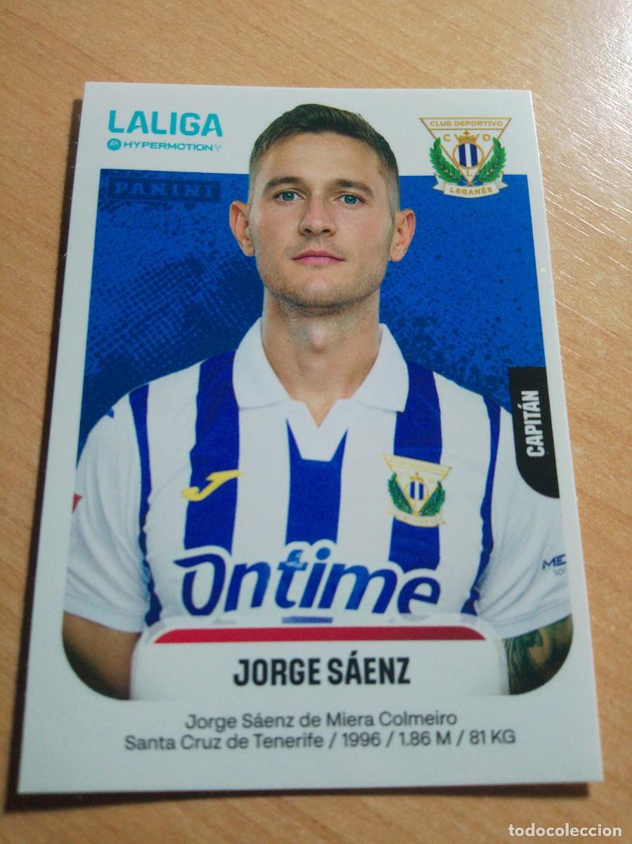 Cromos de F&uacute;tbol: 275 JORGE S&Aacute;ENZ DEL LEGANES 2&ordf; DIVISION HYPERMOTION 25 26 PANINI 2025 2026