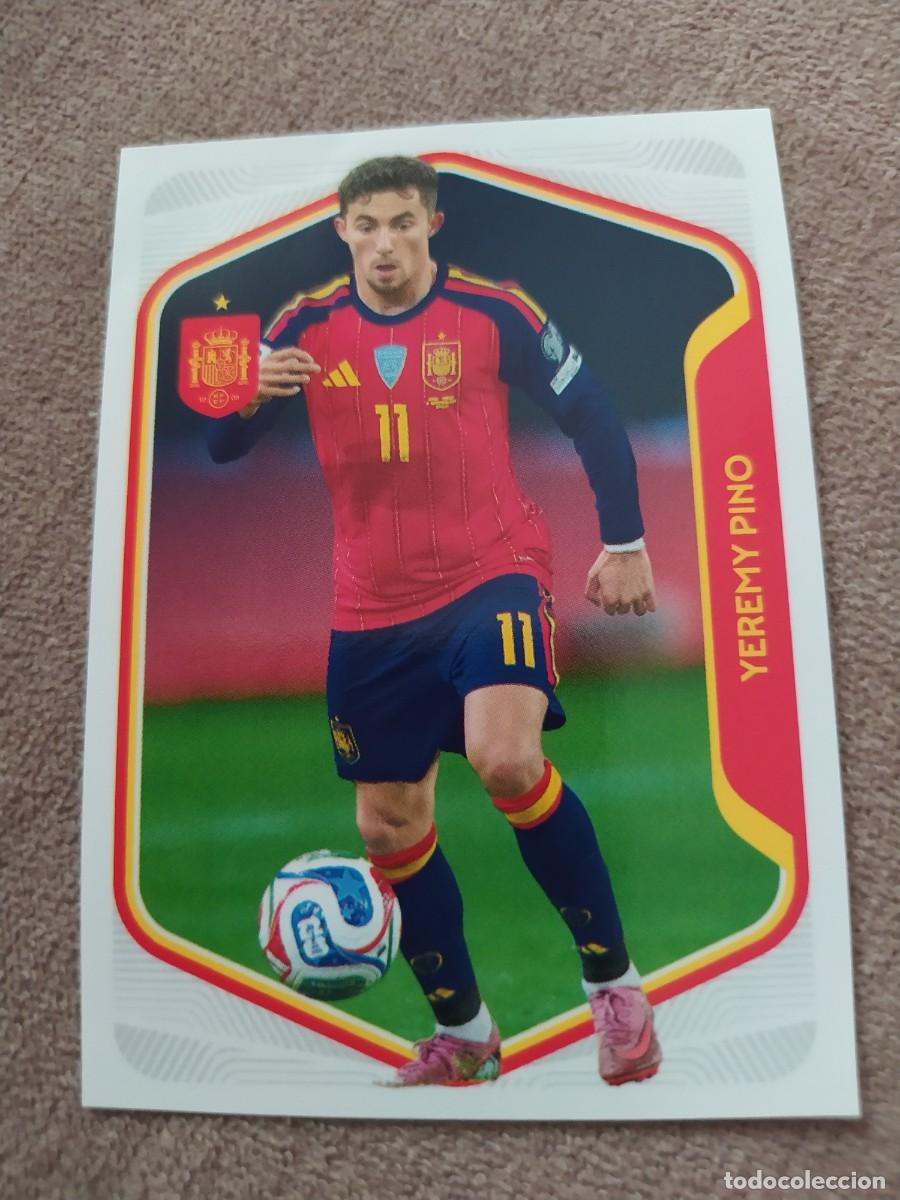 Football Stickers: Pegatina 58 Yeremi Pino Espa&ntilde;a Mundial 2026 Carrefour Panini