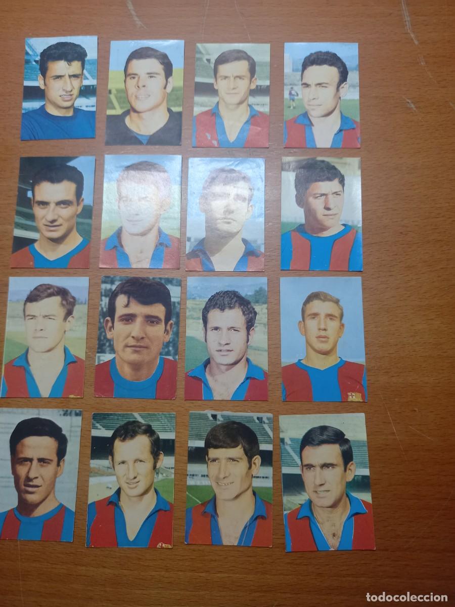 Figurine di Calcio: CROMOS FHER 69-70 BARCELONA COMPLETO