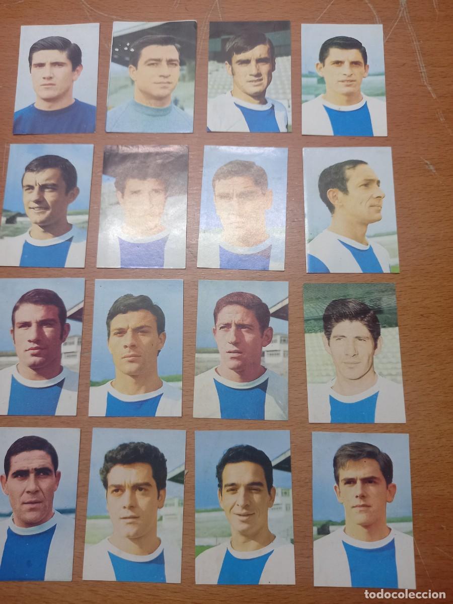 Cromos de f&uacute;tbol: CROMOS FHER 69-70 CORU&Ntilde;A COMPLETO