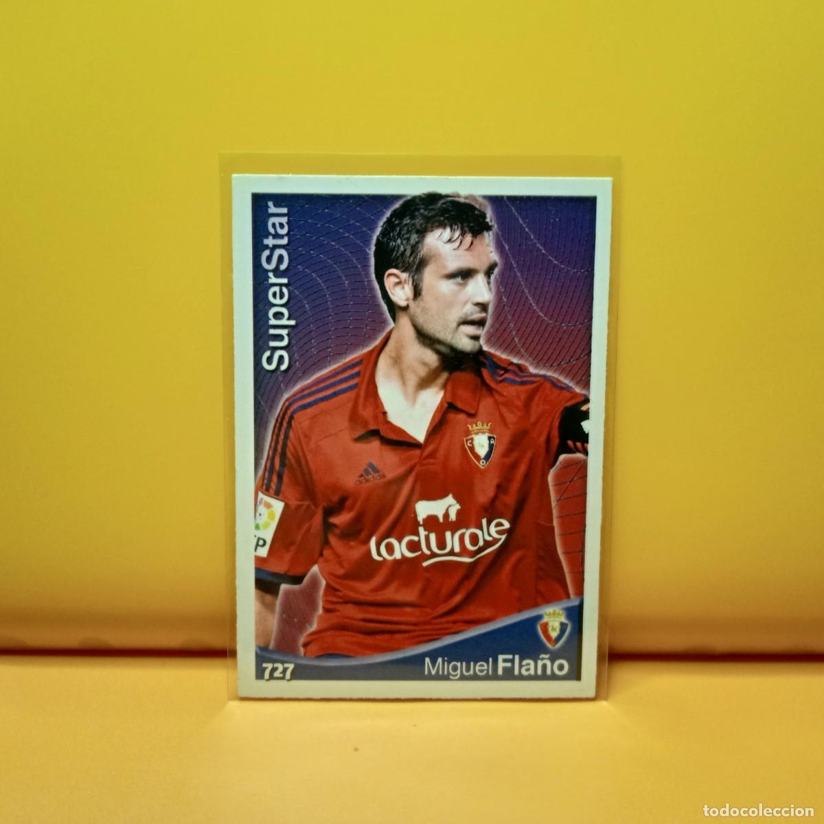 Cromos de F&uacute;tbol: MUNDICROMO 2014 2015 14 15 C AT OSASUNA SUPERSTAR (MATE) MIGUEL FLA&Ntilde;O 727