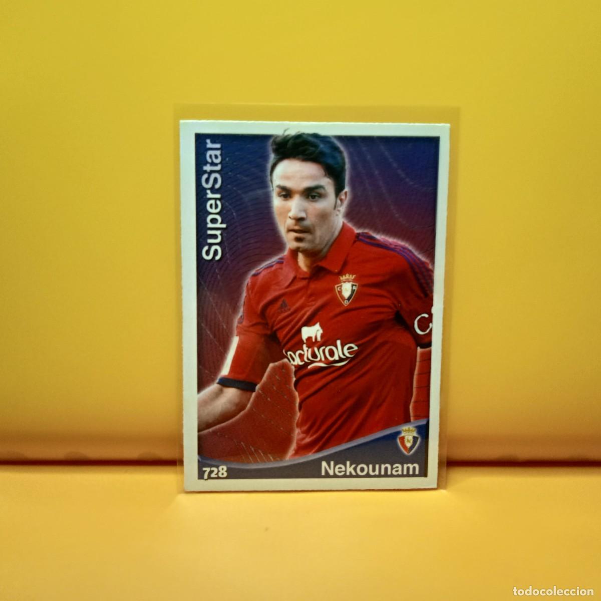 Cromos de F&uacute;tbol: MUNDICROMO 2014 2015 14 15 C AT OSASUNA SUPERSTAR (MATE) NEKOUNAM 728