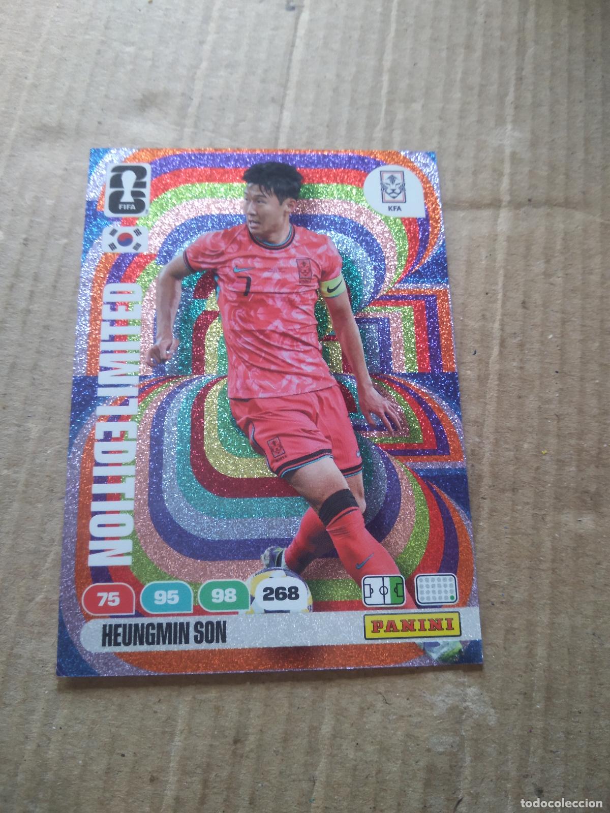 Cromos de F&uacute;tbol: HEUNGMIN SON KOREA COREA EDICION LIMITADA CROMO FUTBOL PANINI ADRENALYN MUNDIAL 2026 WORLD CUP