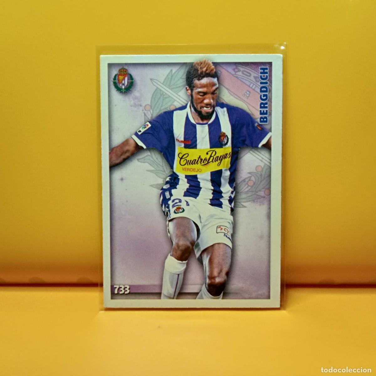 Cromos de F&uacute;tbol: MUNDICROMO 2014 2015 14 15 REAL VALLADOLID BERGDICH 733
