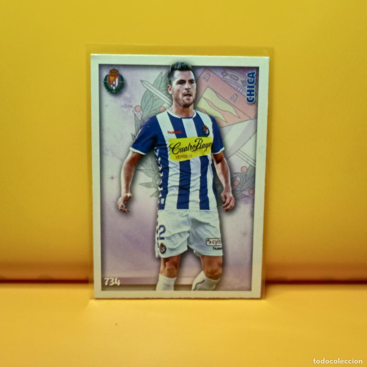 Cromos de F&uacute;tbol: MUNDICROMO 2014 2015 14 15 REAL VALLADOLID CHICA 734