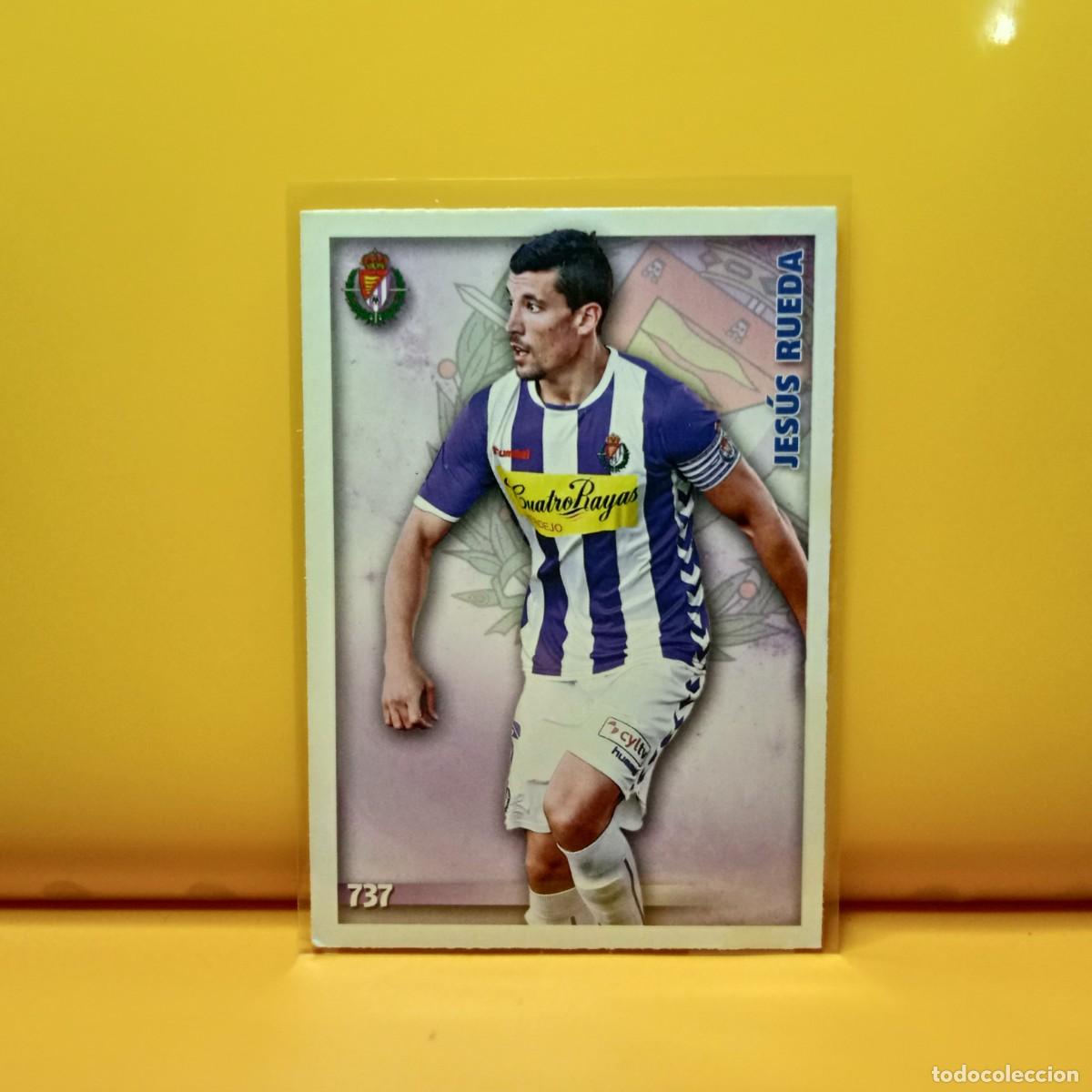 Cromos de F&uacute;tbol: MUNDICROMO 2014 2015 14 15 REAL VALLADOLID JES&Uacute;S RUEDA 737
