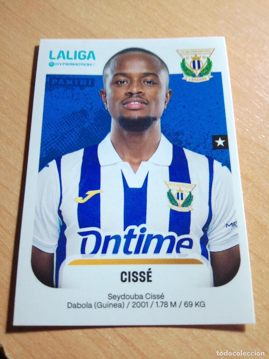 Cromos de Futebol: 278 CISSE DEL LEGANES 2&ordf; DIVISION HYPERMOTION 25 26 PANINI 2025 2026