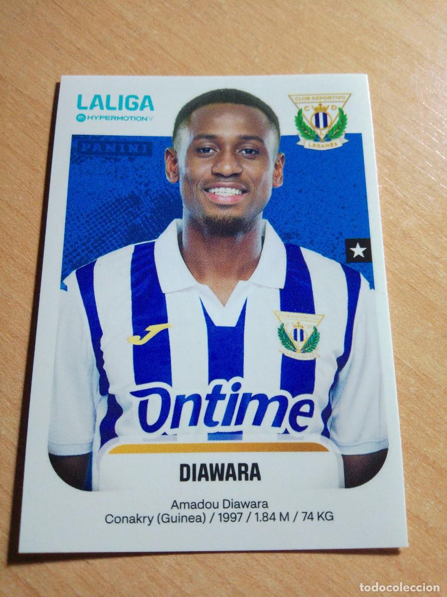 Cromos de Futebol: 277 DIAWARA DEL LEGANES 2&ordf; DIVISION HYPERMOTION 25 26 PANINI 2025 2026