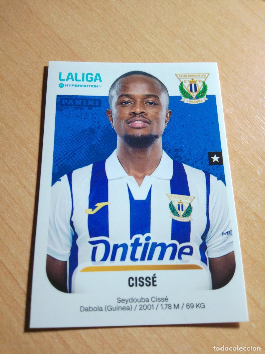 Cromos de F&uacute;tbol: 278 CISSE DEL LEGANES 2&ordf; DIVISION HYPERMOTION 25 26 PANINI 2025 2026