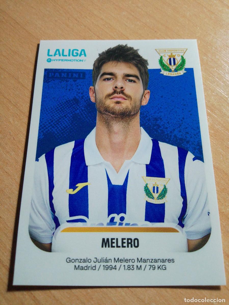 Cromos de F&uacute;tbol: 279 MELERO DEL LEGANES 2&ordf; DIVISION HYPERMOTION 25 26 PANINI 2025 2026