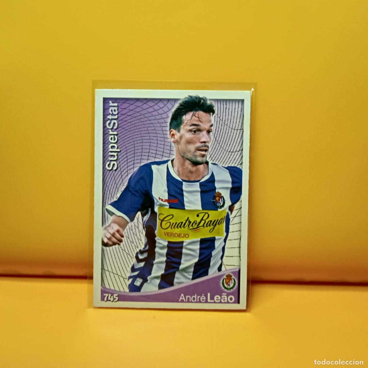 Cromos de F&uacute;tbol: MUNDICROMO 2014 2015 14 15 SUPERSTAR (MATE) REAL VALLADOLID LE&Atilde;O 745