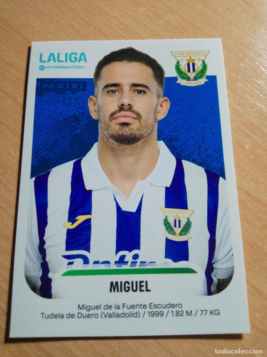 Cromos de Futebol: 285 MIGUEL DEL LEGANES 2&ordf; DIVISION HYPERMOTION 25 26 PANINI 2025 2026