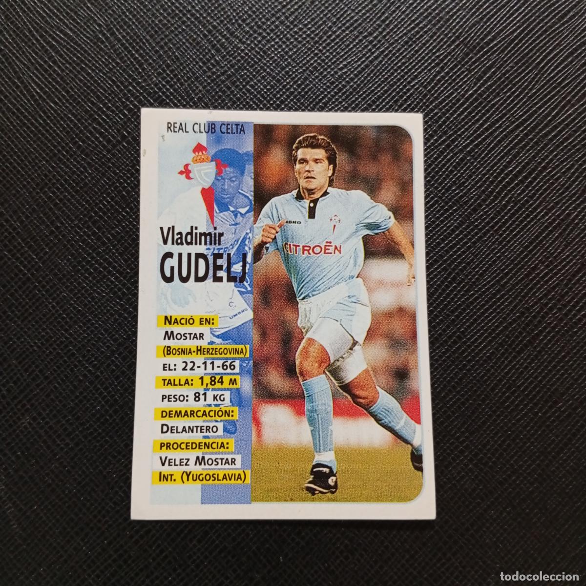 Cromos de F&uacute;tbol: 140 GUDELJ CELTA PANINI 1998 1999 FUTBOL CROMO 98 99 - SIN PEGAR - A173 PG29