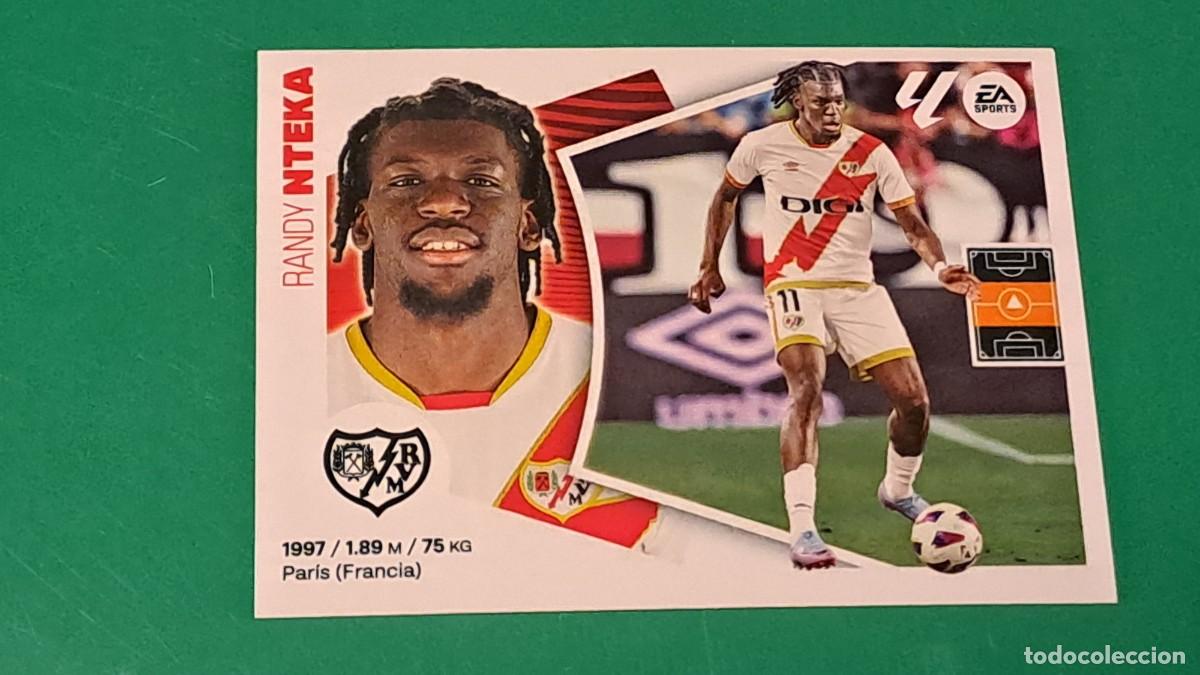 Cromos de F&uacute;tbol: LIGA ESTE 2024 2025 24 25 N&ordm; 14 NTEKA RAYO VALLECANO NUEVO SIN PEGAR