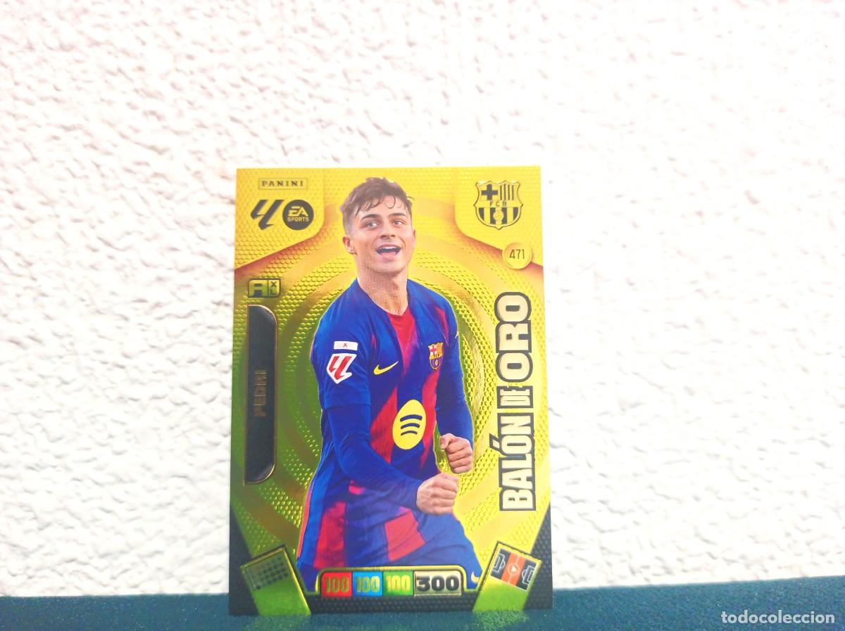 Cromos de F&uacute;tbol: PEDRI BALON DE ORO ADRENALYN 25 26 2025 2026 PANINI BARCELONA