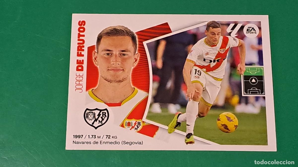 Cromos de F&uacute;tbol: LIGA ESTE 2024 2025 24 25 N&ordm; 17 DE FRUTOS RAYO VALLECANO NUEVO SIN PEGAR