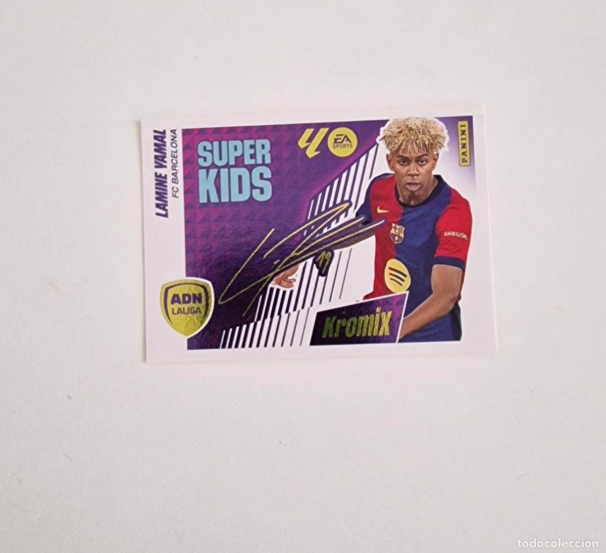 Cromos de F&uacute;tbol: Liga este 25 26 Panini K14 ADN KROMIX LAMINE YAMAL
