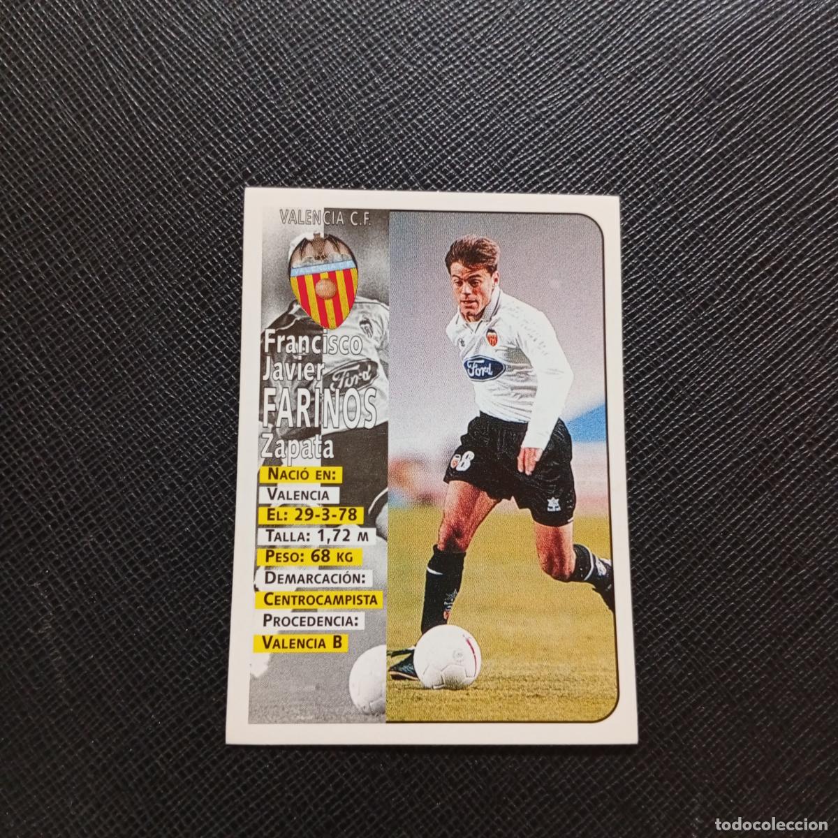Cromos de F&uacute;tbol: 172 FARINOS VALENCIA PANINI 1998 1999 FUTBOL CROMO 98 99 - SIN PEGAR - A173 PG39