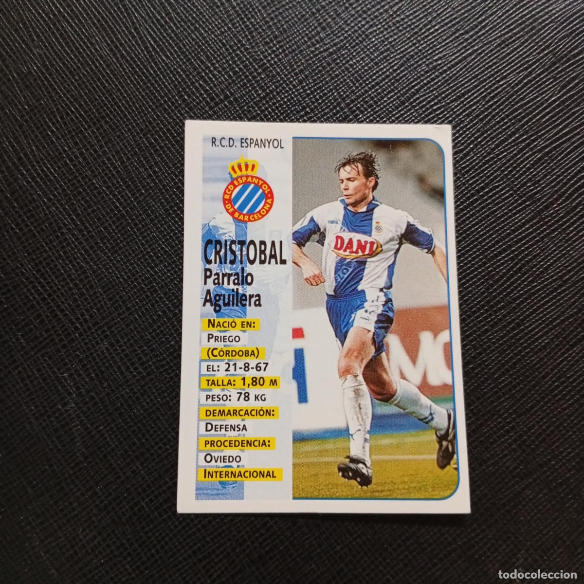 Fu&szlig;ball-Sticker: 182 CRISTOBAL ESPA&Ntilde;OL PANINI 1998 1999 FUTBOL CROMO 98 99 - SIN PEGAR - A173 PG41