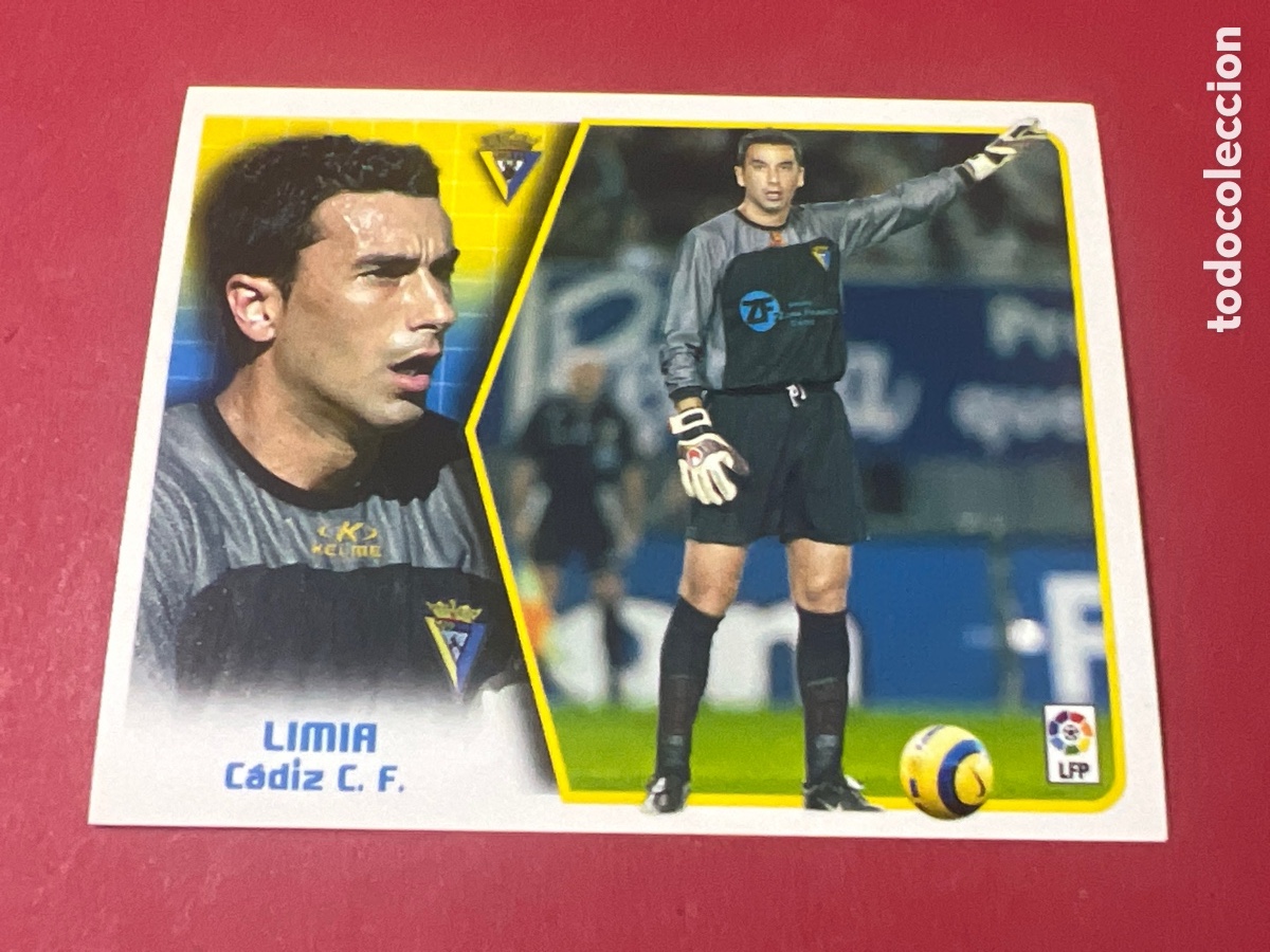 Cartes &agrave; collectionner de Football: C4347. LIMIA CADIZ COLOCA LIGA ESTE 05 06 2005 2006 SIN PEGAR NUNCA PEGADO