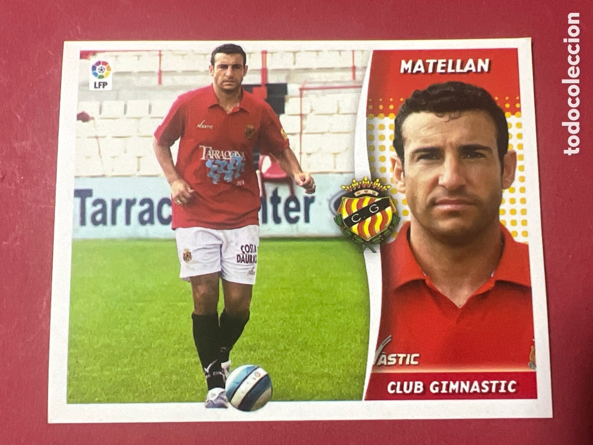 Football Stickers: MATELLAN N&Aacute;STIC GIMN&Aacute;STIC TARRAGONA STICKER CROMO FUTBOL LIGA 2006-2007 06-07 EDICIONES ESTE PANINI