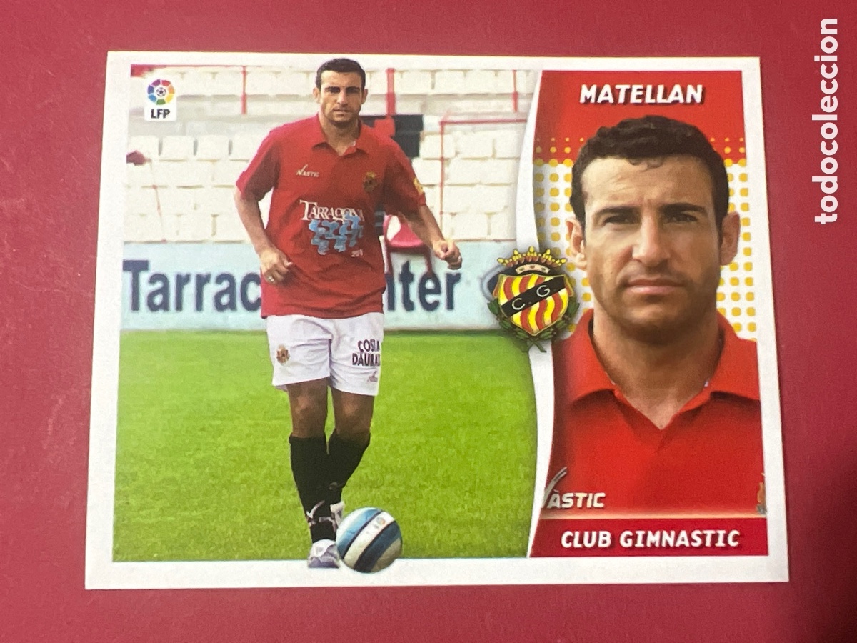 Football Stickers: MATELLAN N&Aacute;STIC GIMN&Aacute;STIC TARRAGONA STICKER CROMO FUTBOL LIGA 2006-2007 06-07 EDICIONES ESTE PANINI