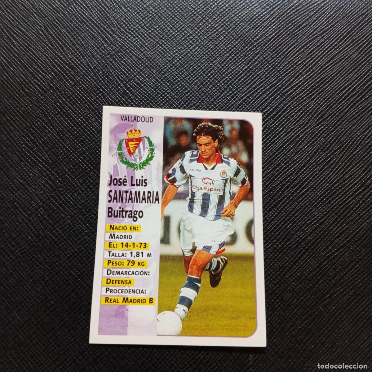 Football Stickers: 202 SANTAMARIA VALLADOLID PANINI 1998 1999 FUTBOL CROMO 98 99 - SIN PEGAR - A173 PG46