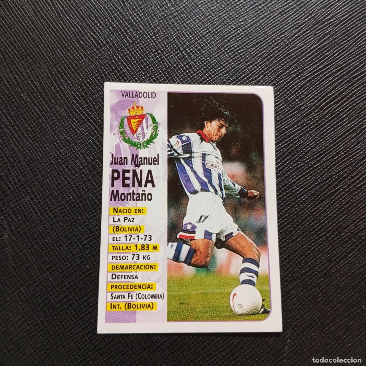 Cromos de F&uacute;tbol: 203 PE&Ntilde;A VALLADOLID PANINI 1998 1999 FUTBOL CROMO 98 99 - SIN PEGAR - A173 PG46