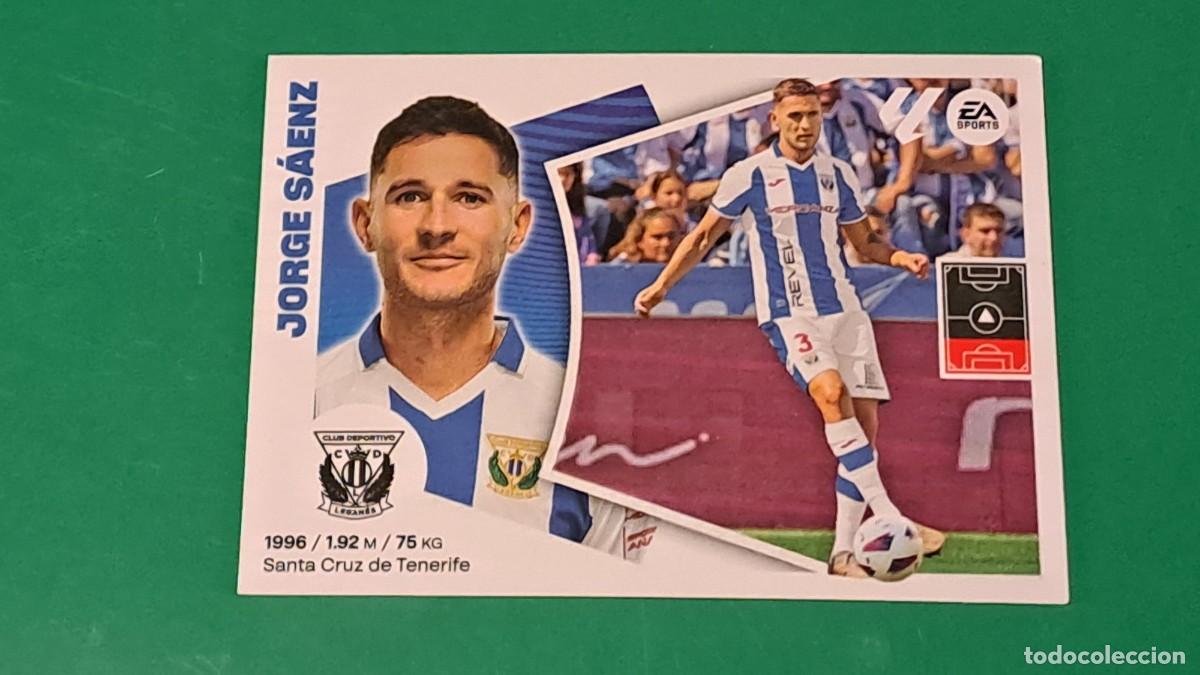Figurine di Calcio: LIGA ESTE 2024 2025 24 25 N&ordm; 7 JORGE SAENZ LEGANES NUEVO SIN PEGAR