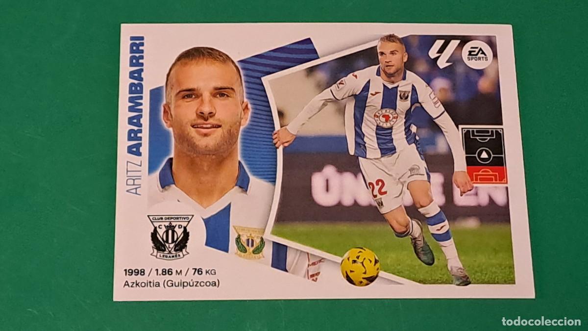 Figurine di Calcio: LIGA ESTE 2024 2025 24 25 N&ordm; 9 ARAMBARRI LEGANES NUEVO SIN PEGAR