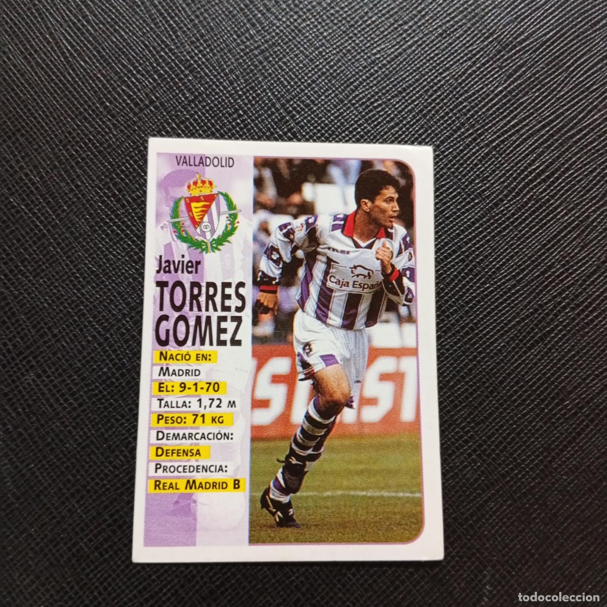 Figurine di Calcio: 207 TORRES GOMEZ VALLADOLID PANINI 1998 1999 FUTBOL CROMO 98 99 - SIN PEGAR - A173 PG47