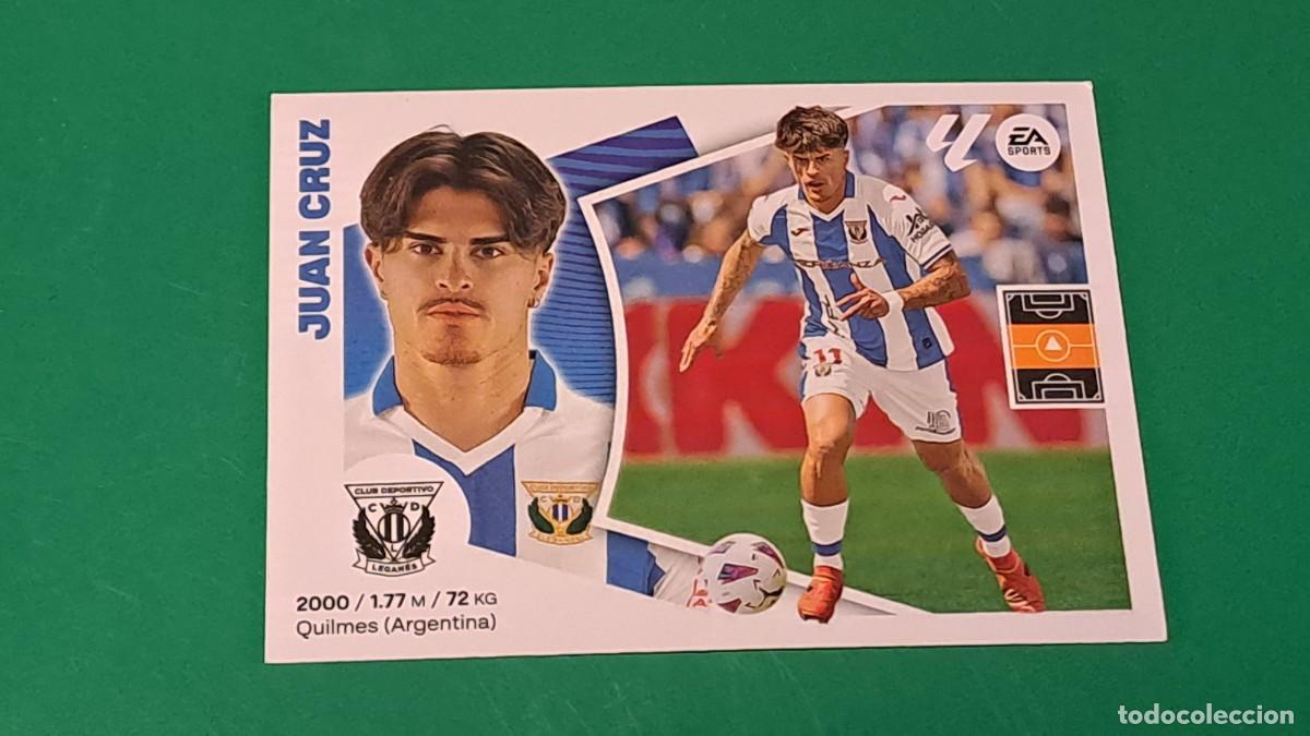 Football Stickers: LIGA ESTE 2024 2025 24 25 N&ordm; 17 JUAN CRUZ LEGANES NUEVO SIN PEGAR