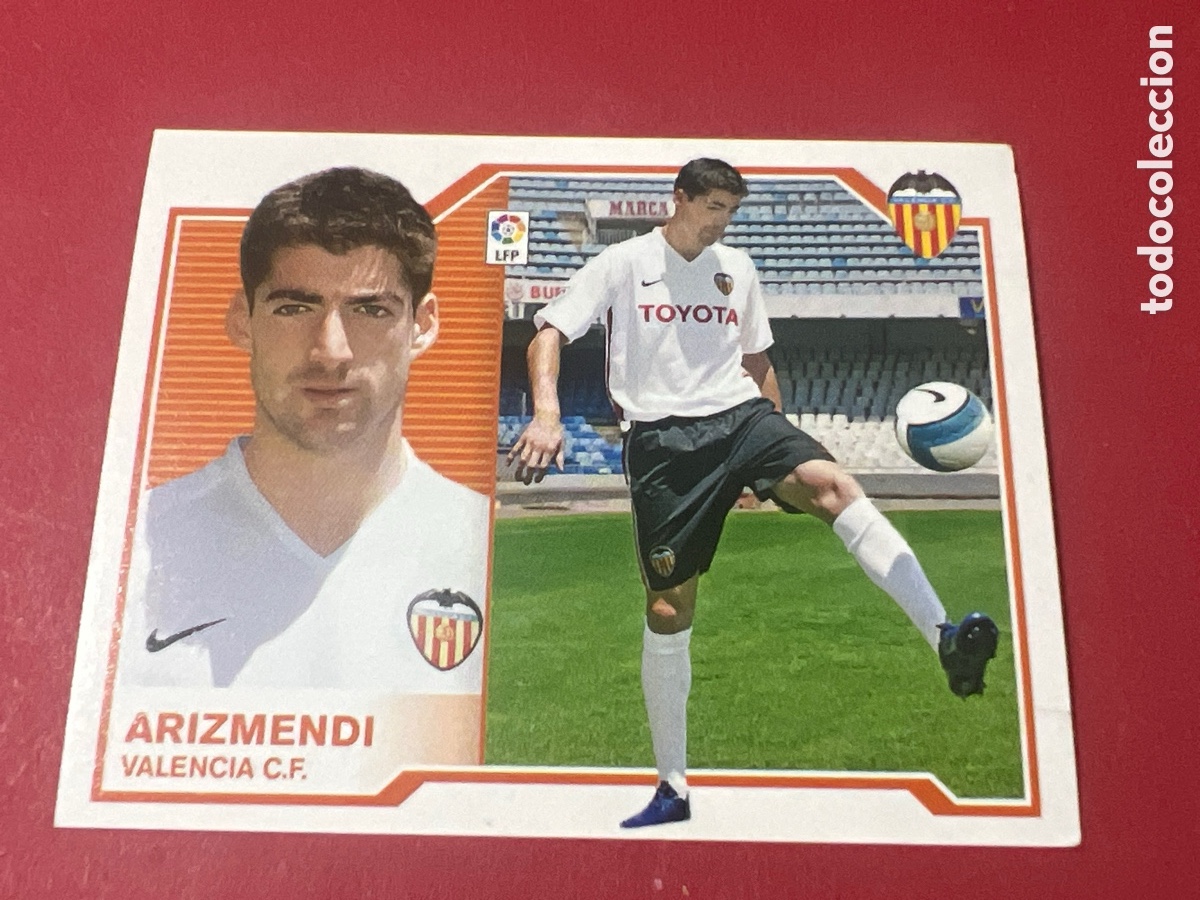 Cromos de F&uacute;tbol: C4361. CROMO FUTBOL 07 08 SIN PEGAR LIGA ESTE 2007 2008 VALENCIA CF ARIZMENDI
