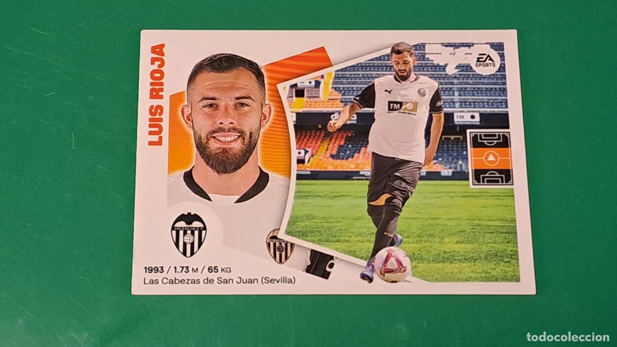Cromos de F&uacute;tbol: LIGA ESTE 2024 2025 24 25 ULTIMO FICHAJE N&ordm; 38 LUIS RIOJA VALENCIA NUEVO SIN PEGAR
