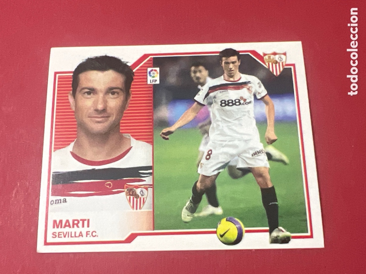 Cromos de F&uacute;tbol: C4367. Mart&iacute; Sevilla FC Liga Este 07 08